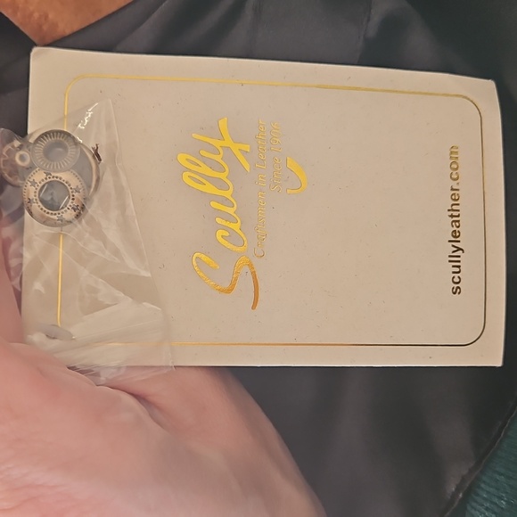 Vintage Scully Western Boho Hippie Camel Tan Brown Suede Leather Button Vest XL - Picture 3 of 8